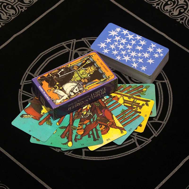 Novel Non-traditional Tarot Dicination Fate forBeginner Entertainment Tarots Deck Oracle Card Board Game Drinking/Party | Спорт и