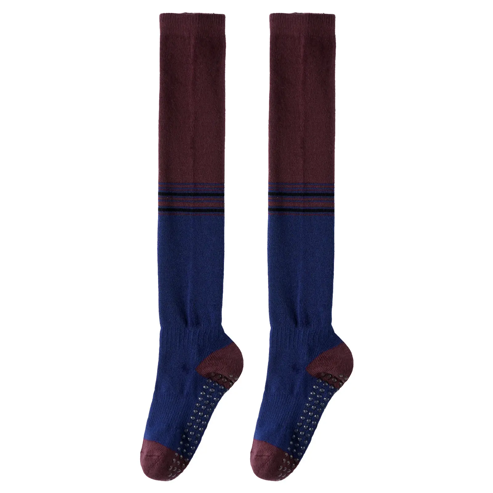 

Unisex Socks Long Tube Yoga Socks Non Slip Silicone Bottom Sport Dance Sock Autumn Winter Cotton Knee Length Leg Warmer Stocking