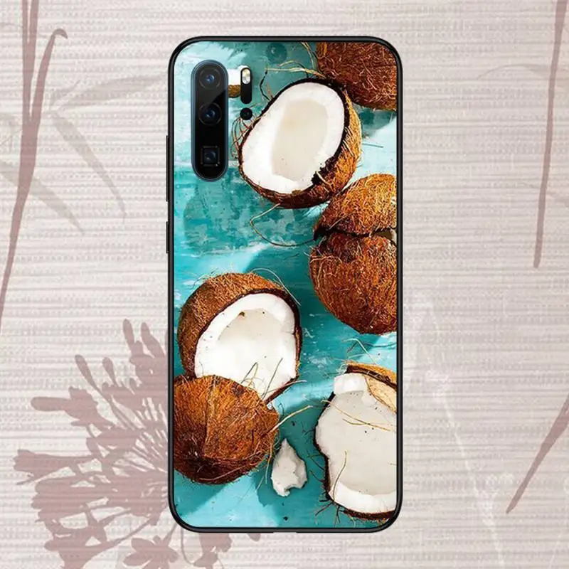 

summer cool coconut Phone Case For Huawei honor Mate P 9 10 20 30 40 Pro 10i 7 8 a x Lite nova 5t