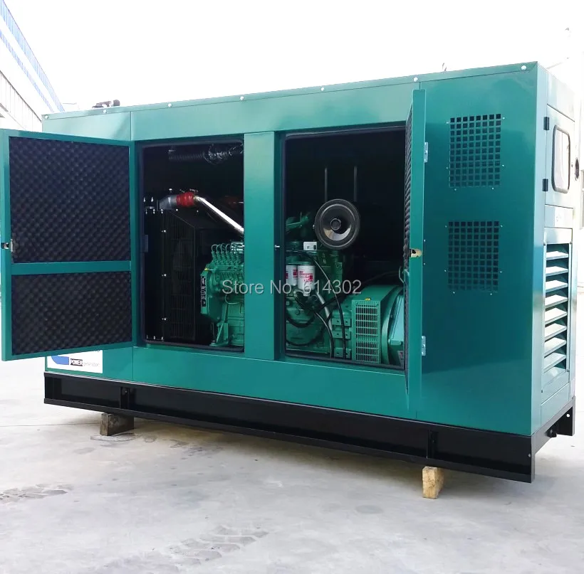 100kw/125kva дизельный генератор Cummins/дизельный с 6BTA5. 9-G2 двигатель Cummins и бесщеточный