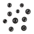 1 шт. M0.53 3,17 мм 16T 17T 18T 19T 20T 21T 22T 23T 24T 25T 48P Мотор шестерни для 110 RC Гусеничный автомобиль SCX10