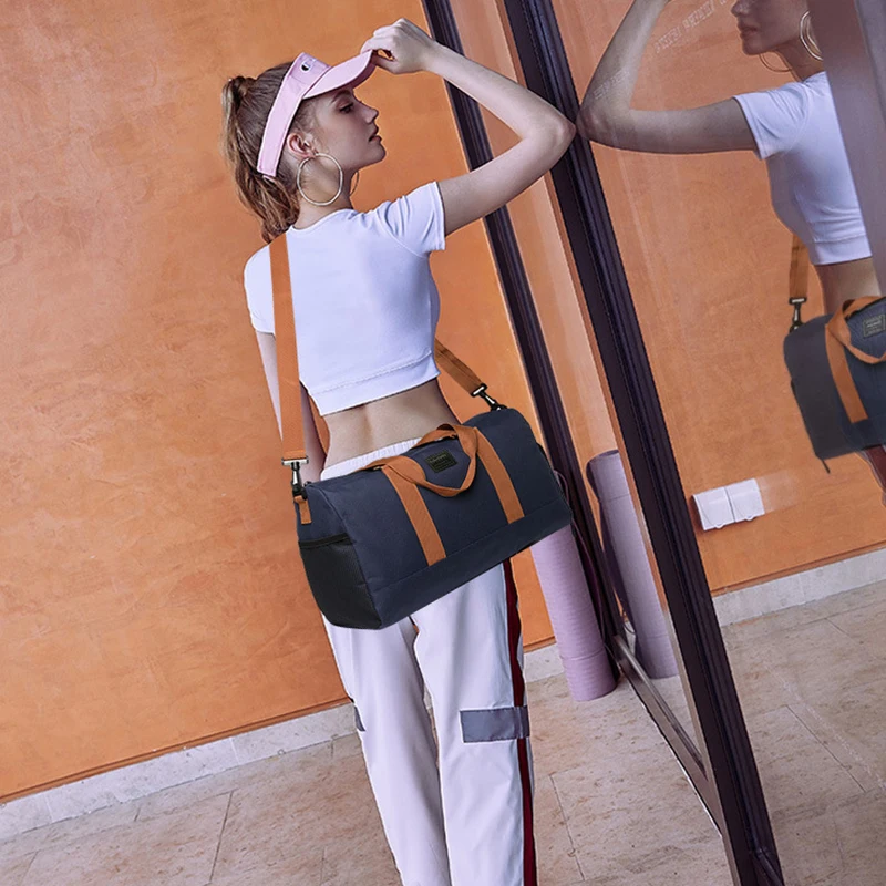 Женская спортивная сумка для фитнеса мужчин женская йоги на одно плечо отдельный