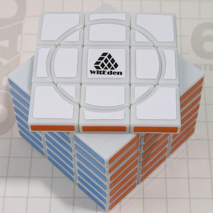 Оригинальный WitEden Super 3x3x8 черный кубик 3x3x7 супер белый Магический пазл