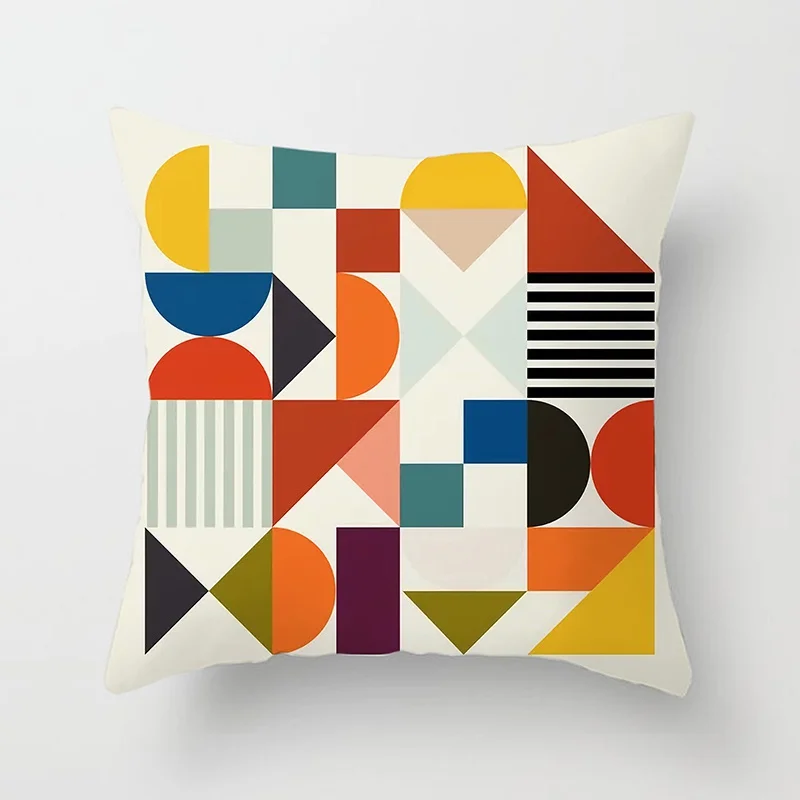 Цветная подушка в виде банановых листьев подарок украшение для дома и офиса