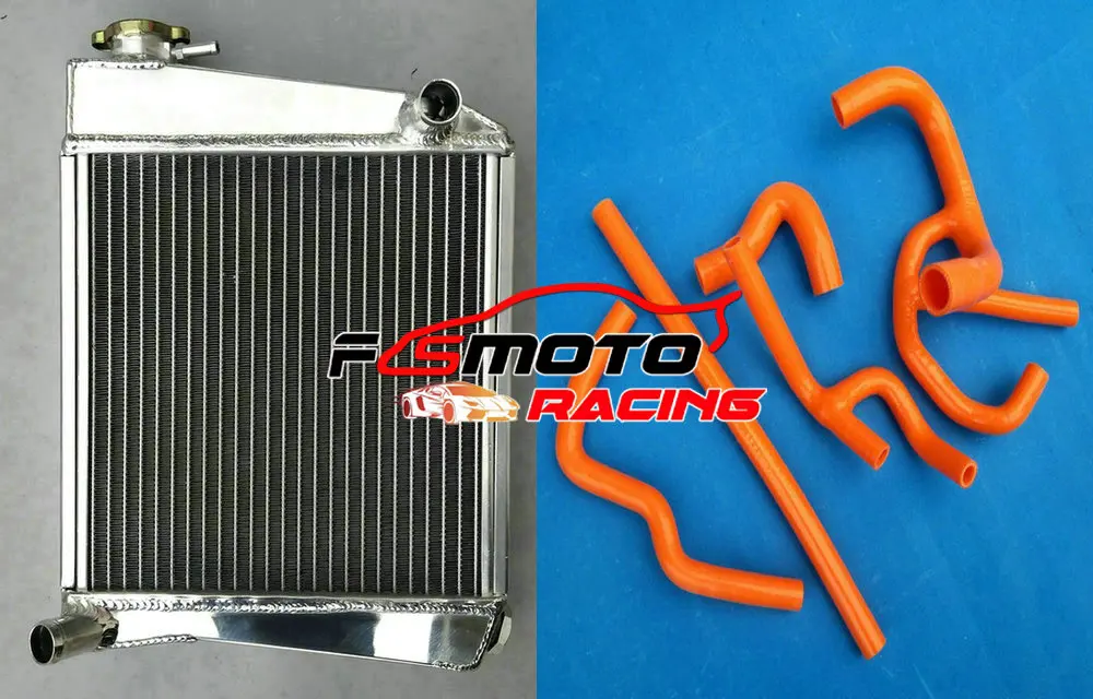 Силиконовые Шланги + алюминиевый радиатор для Остина Rover Mini Sprite/Mayfair 1275 Cooper S SPI NIB