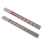 Алюминиевая палочка для краски автомобиля, пропорциональная мерная шкала, устойчивый к растворителям инструмент для смешивания краски, линейка 2:1 3:1 4:1 5:1