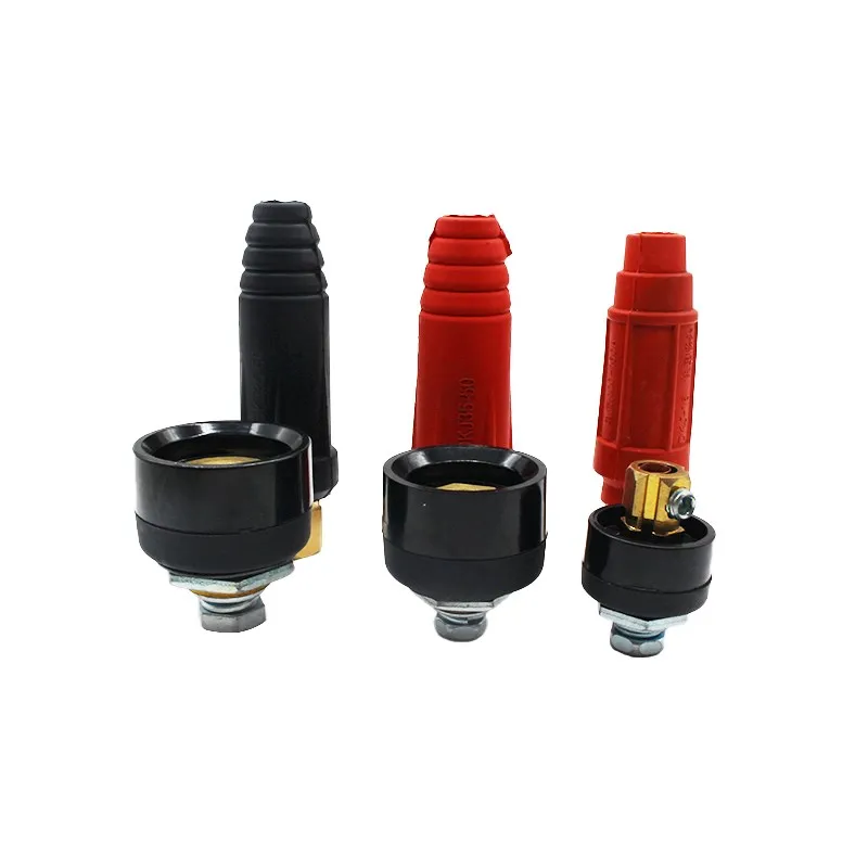 Европа сварочный быстроразъемный штуцер Штекерный Кабельный разъем DKJ 10-25 35-50 50-70