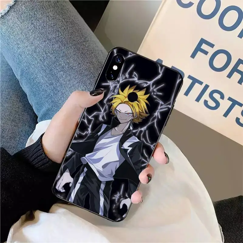 

Denki Kaminari My Boku No Hero Academia Phone Case For Xiaomi Redmi 7 8 9t a3 9se k20 mi8 max3 lite 9 note 9s 10 pro