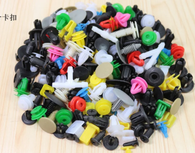 100 шт. Универсальный смешанные зажимы для Защитные чехлы сидений сшитые