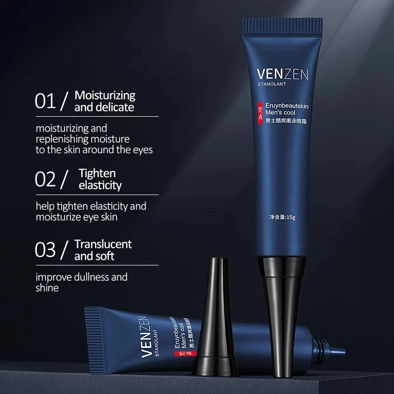 Никотинамид VENZEN мужской дневной и ночной крем для глаз увлажняющий уход за кожей