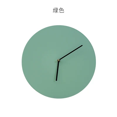 

Silent Simple Wall Clock Nordic Design Living Room Personality Wall Clocks Round Zegary Scienne Wall Watches Home Decor EF50WC