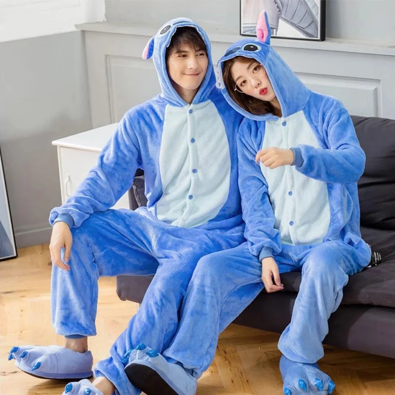 

Family Matching Animal Pajamas Set Fleece Onesie Sleepwear Child Adult One Piece Halloween Christmas Party Wear Cosplay Costumes