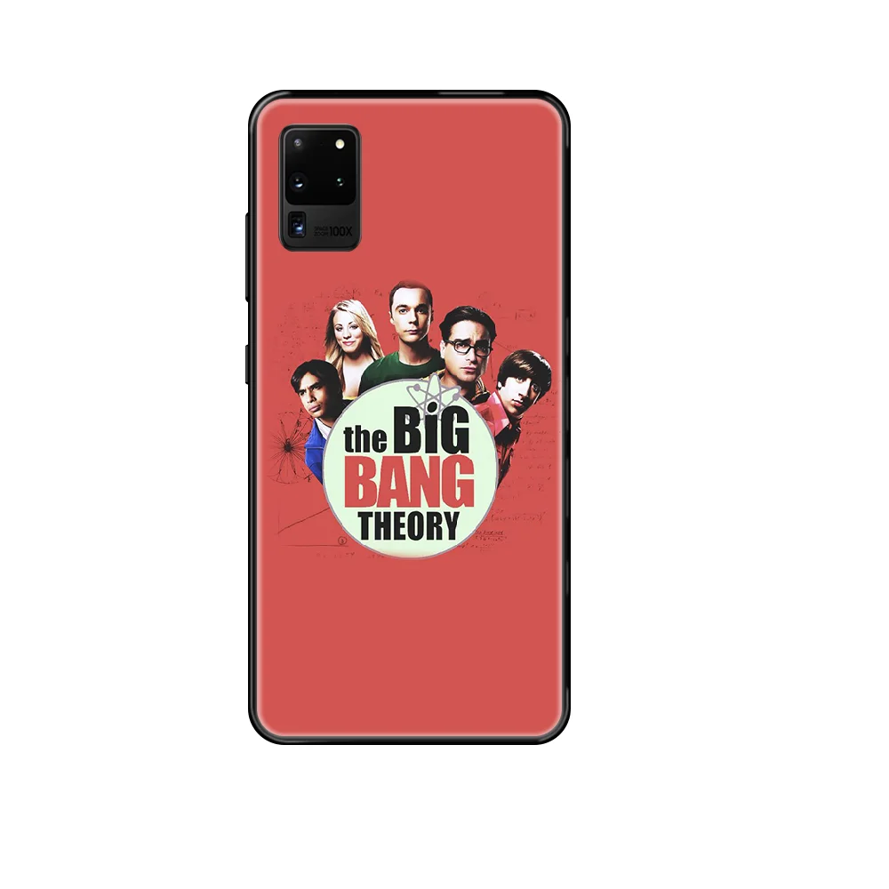 TV The Big Bang Theory Phone case For Samsung Galaxy S 3 4 5 6 7 8 9 10 Plus Lite Edge black art shell luxury hoesjes pretty | Мобильные