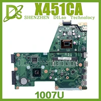 kefu is suitable for asus x451ca x451cap f451c r412ca x451c 1007u cpu notebook computer motherboard test 100 work