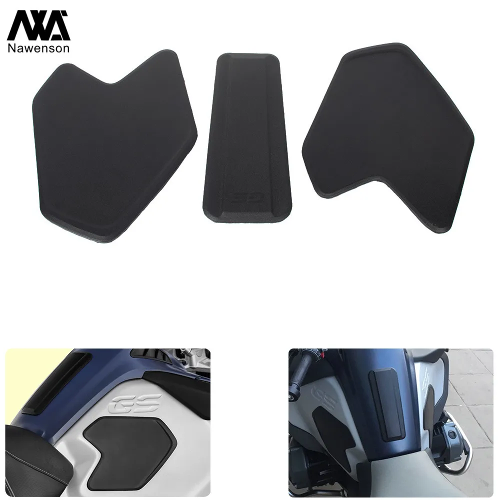 Коврики для тяги бака силикагелевые защитные наклейки наколенники BMW R1200GS ADV LC 14 18