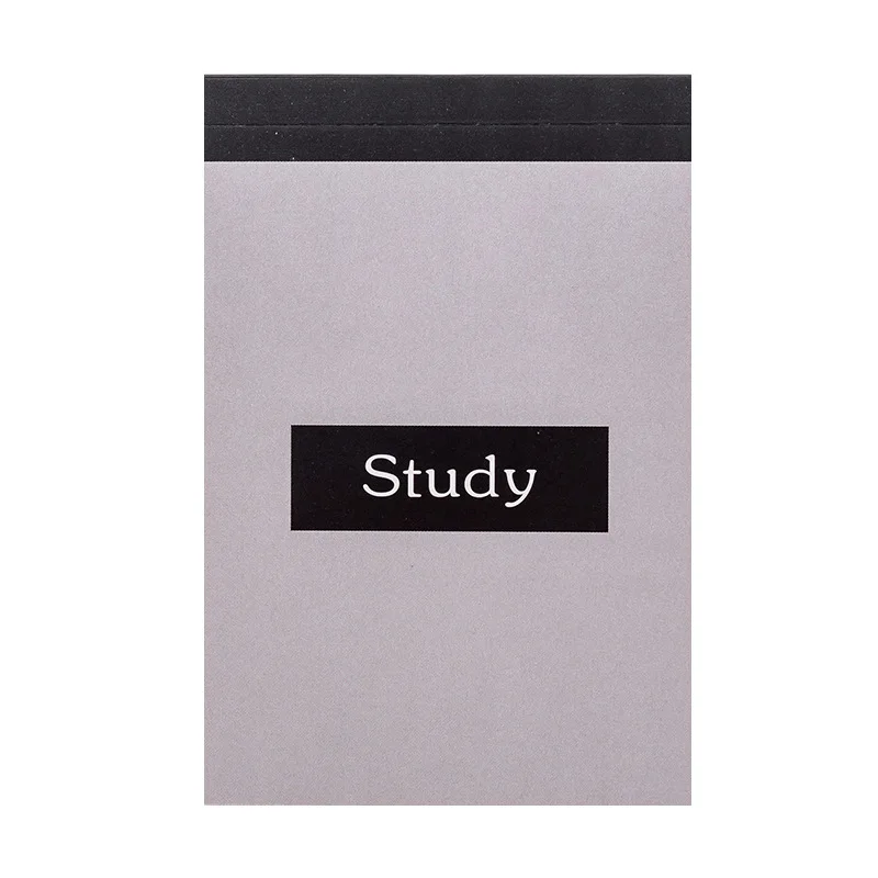 Простой Ежедневник с надписью Hello Study Notepad ученическое расписание блокнот