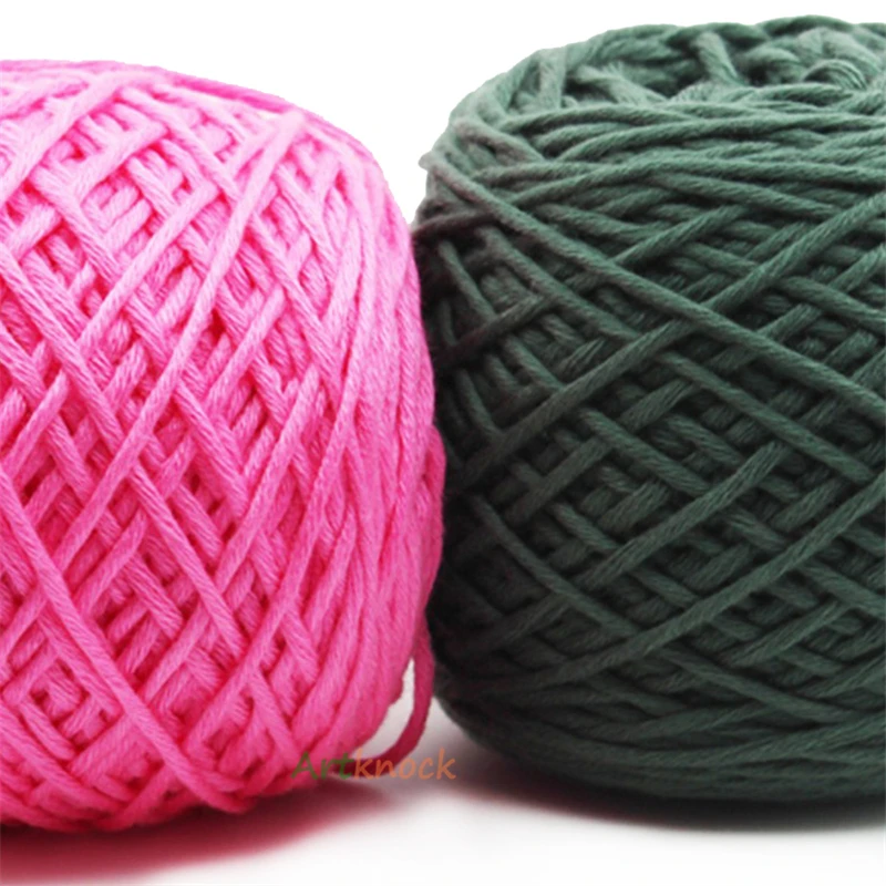 1 шт. толстая хлопковая пряжа 200 граммов с большими шариками для вязания свитеров