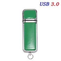 JASTER USB 3,0 с логотипом клиента, кожаный usb флеш-накопитель, металлическая коробка, флешка, 8 ГБ, 32 ГБ, коммерческая карта памяти, 4 ГБ, 16 ГБ, подарок - Цвет: K
