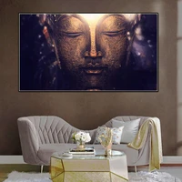 religious canvas painting god buddha prints buddha statue print poster buddhism wall pictures for living room hoom decor cuadros