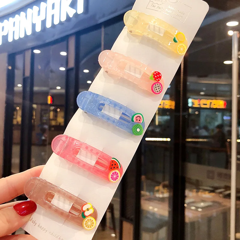 5 шт./лот заколки для волос с цветочным рисунком маленьких детей женщин девочек