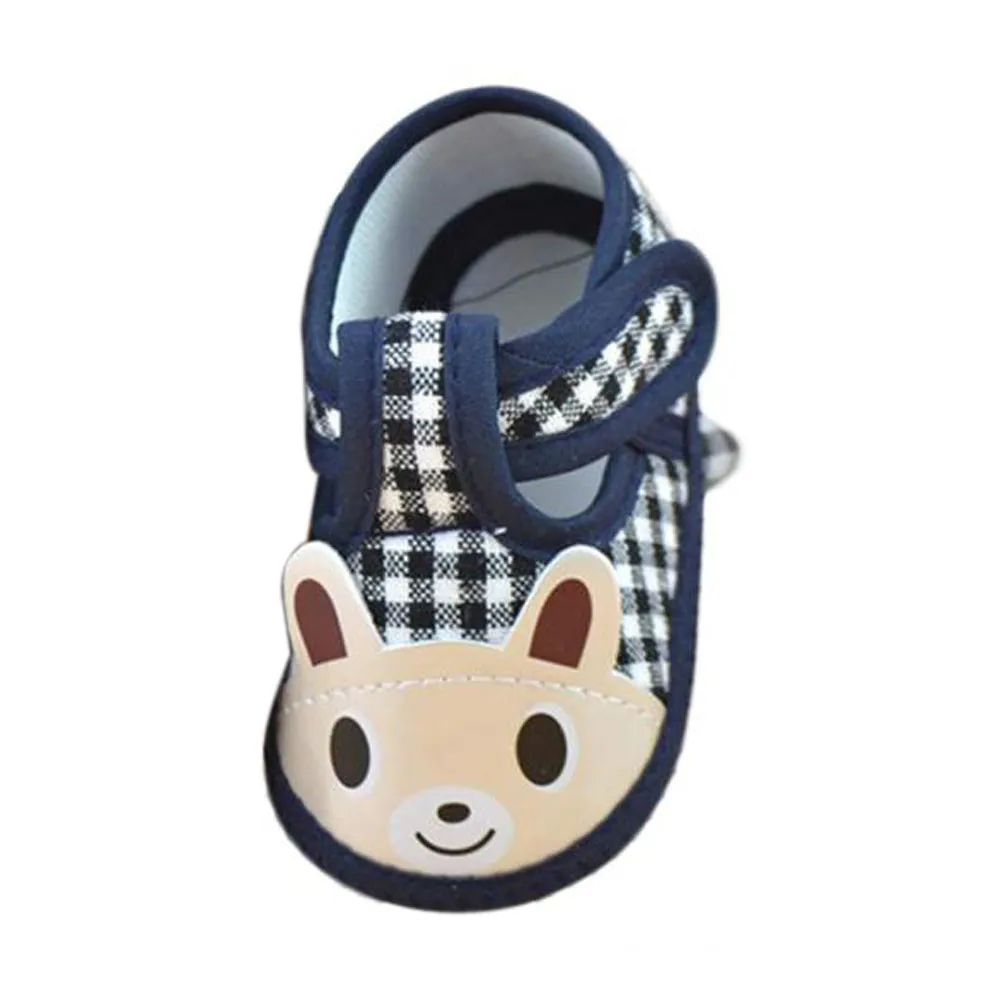 Для новорожденных для девочек и мальчиков мягкая подошва кроватки парусиновая