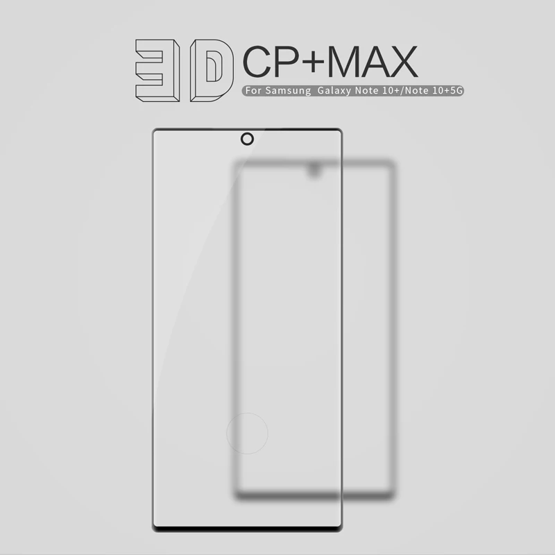 3D изогнутое закаленное стекло с полным покрытием для Samsung Galaxy Note10 Note 10 Plus Pro Nillkin CP +