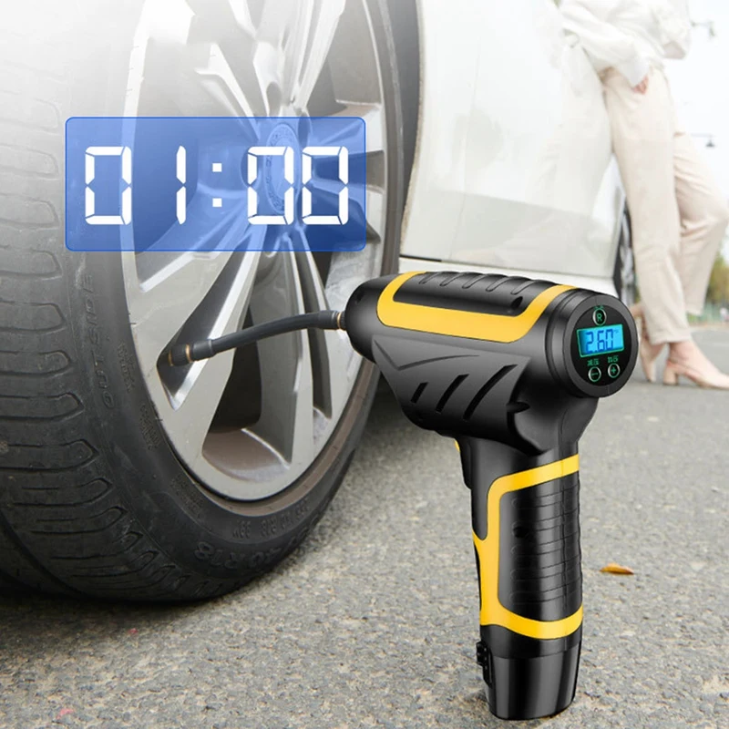 

Car Inflatable Pump Vehicle Wheel Air Charging Handheld Electric 120W Car Air Compressor Pump for Car Bike
