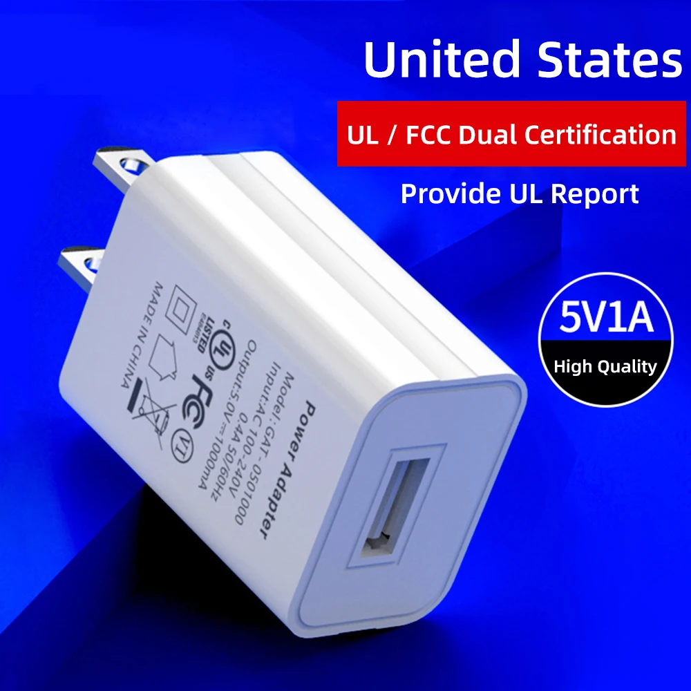 USB адаптер для зарядки 5 В 1 А|Зарядные устройства| |