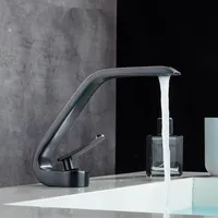 Bathroom Basin Faucet Brass Made Black Brush Nickel Oil Rubbed Bronze Faucet Basin Sink Mixer Tap Sink Vanity Faucet