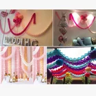 Четыре листа бумага в виде клевера тянуть флаг гирлянды-поделки принадлежности Свадебная вечеринка дома декабря высокое качество