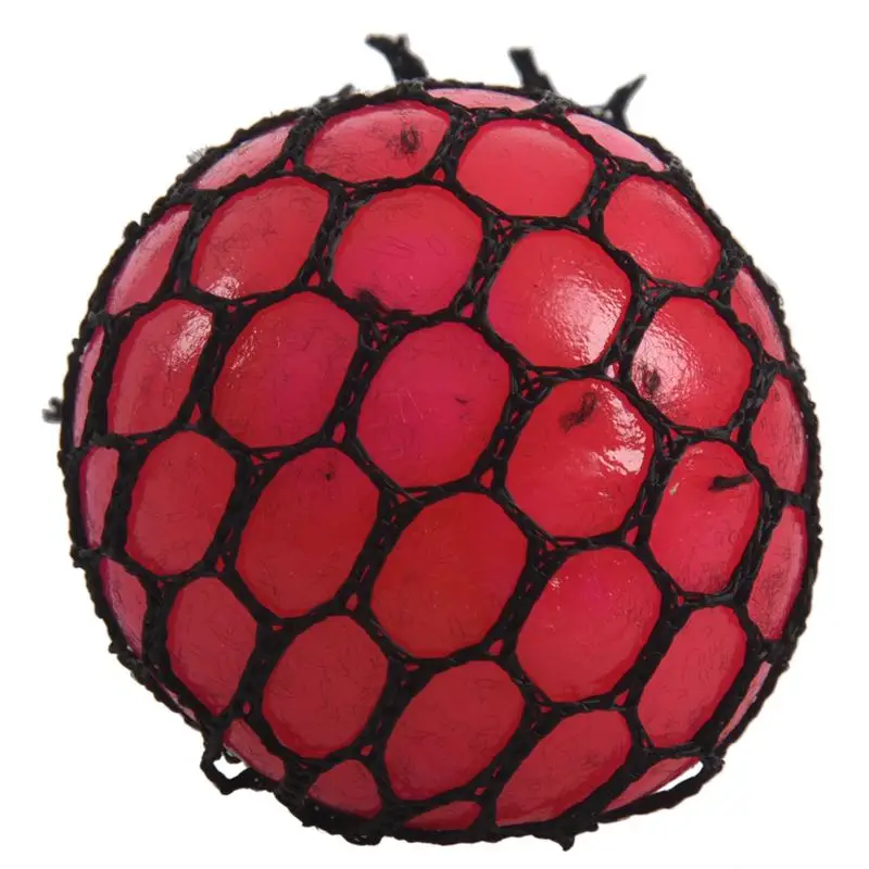 Мяч для декомпрессии сетка в форме винограда сдавливающий шар антистрессовый