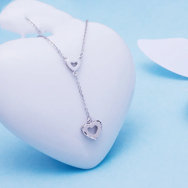 Цепочка с подвеской в виде сердца для женщин и невесты | Украшения аксессуары