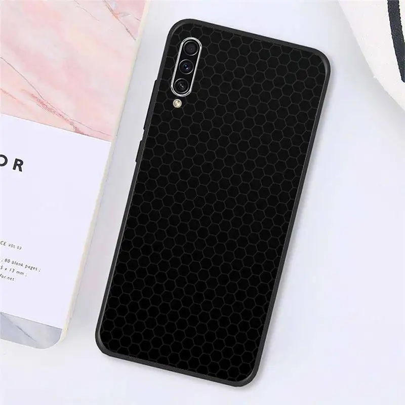 

Black grid gentleman pattern Phone Case For Samsung galaxy A S note 10 7 8 9 20 30 31 40 50 51 70 71 21 s ultra plus