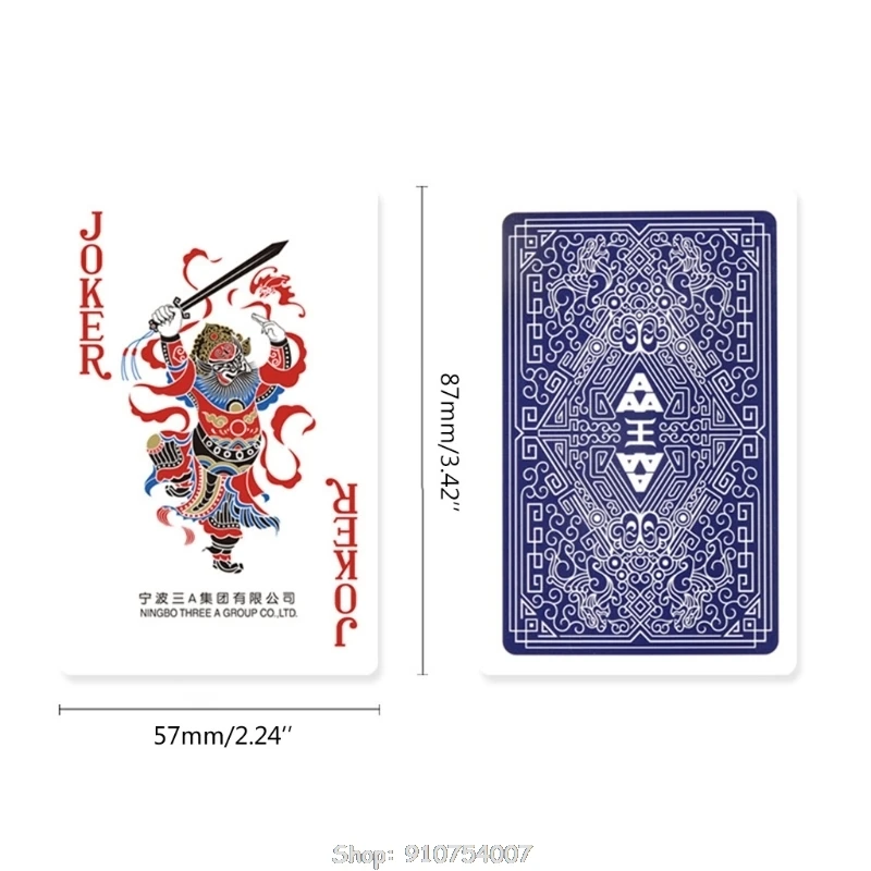 Карточки Пекинской оперы в китайском стиле для покера настольные игры с