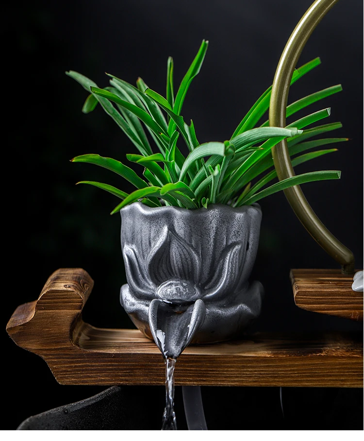 decoration Home Furnishing Beauty water fountain atomization humidifier inside the living room | Дом и сад