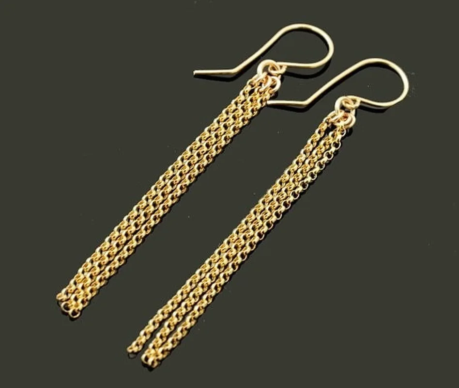 

Jewelry Simple Fashion Gold Chain Earrings Earrings Tassel Earrings Earrings for Women Earrings 2020