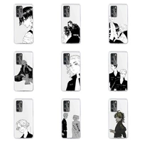 tokyo revengers japanese anime phone case for huawei p40 p30 p20 mate honor 10i 30 20 i 10 40 8x 9x pro lite transparent cover