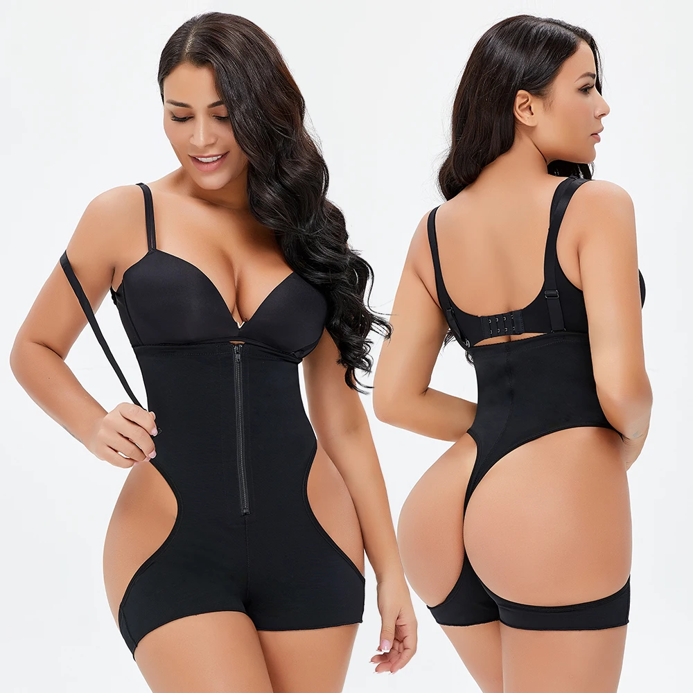 

Fajas Colombianas 6XL Colombian Butt Lifter Panties Invisible Body Shaper Sculpting Bodysuit Shapewear For Women
