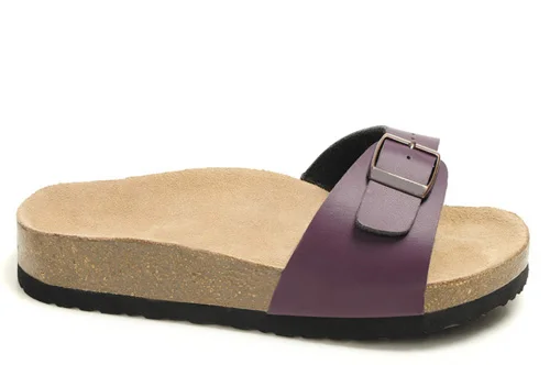 

Luxury Brand Men Flat Heel Single button slipper Women Summer Shoes High Quality Genuine Leather with Original box 804