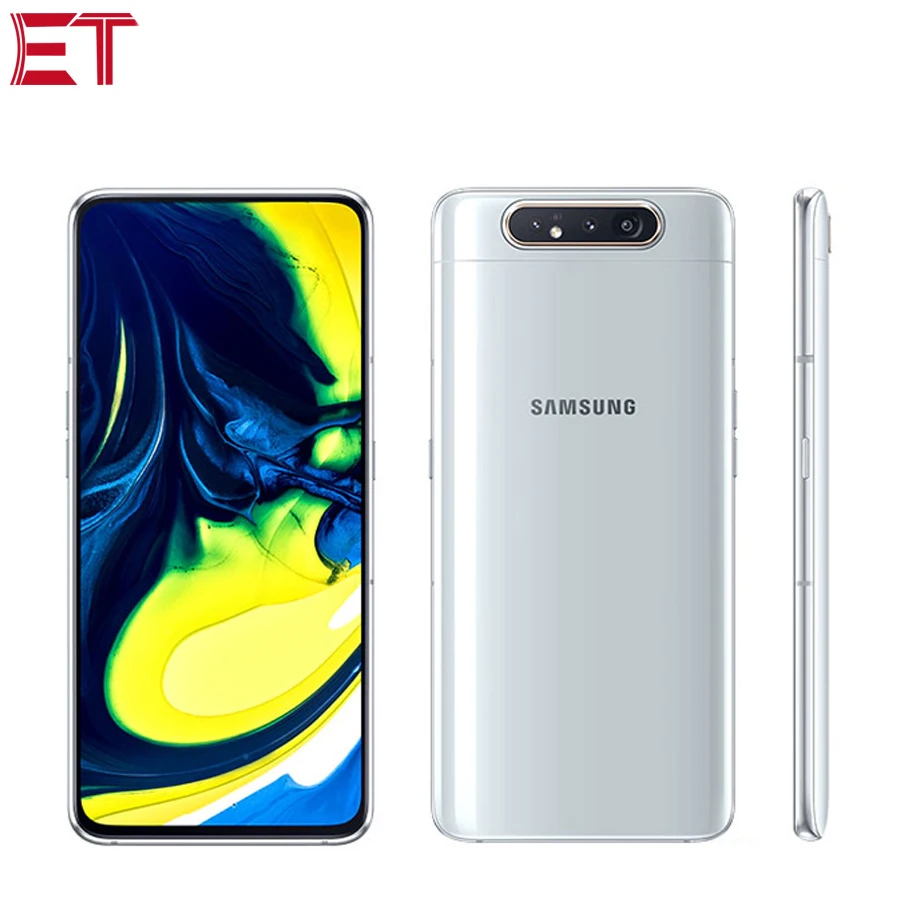 Глобальный Samsung Galaxy A80 A805F/DS мобильный телефон 8 Гб оперативной памяти 128 ГБ ROM