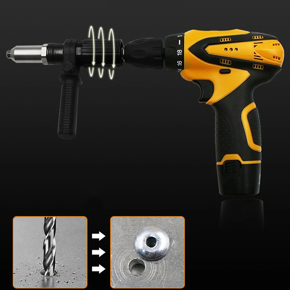 

Electric Rivet Nut Machine Core Pull Accessories Attachments Cordless Riveting Drill Joint Adapter Riveter Insert Nut Tools