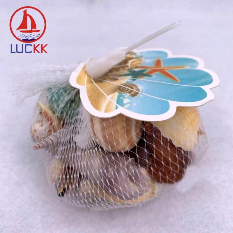 LUCKK Средиземноморский стиль лот смешанных природных морских ракушек раковины