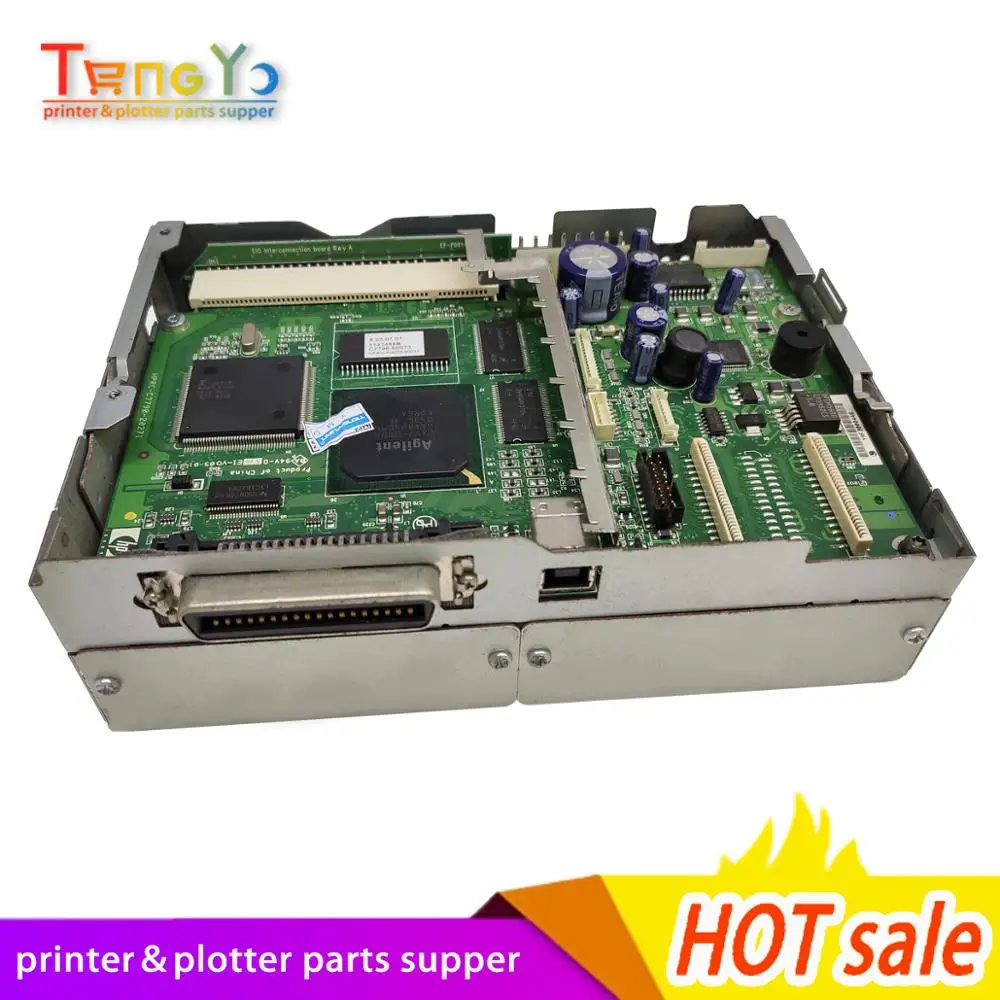 Бесплатная доставка 100% тест для HP DJ-110plus Formatter Board C7796-67008 в продаже | Компьютеры и