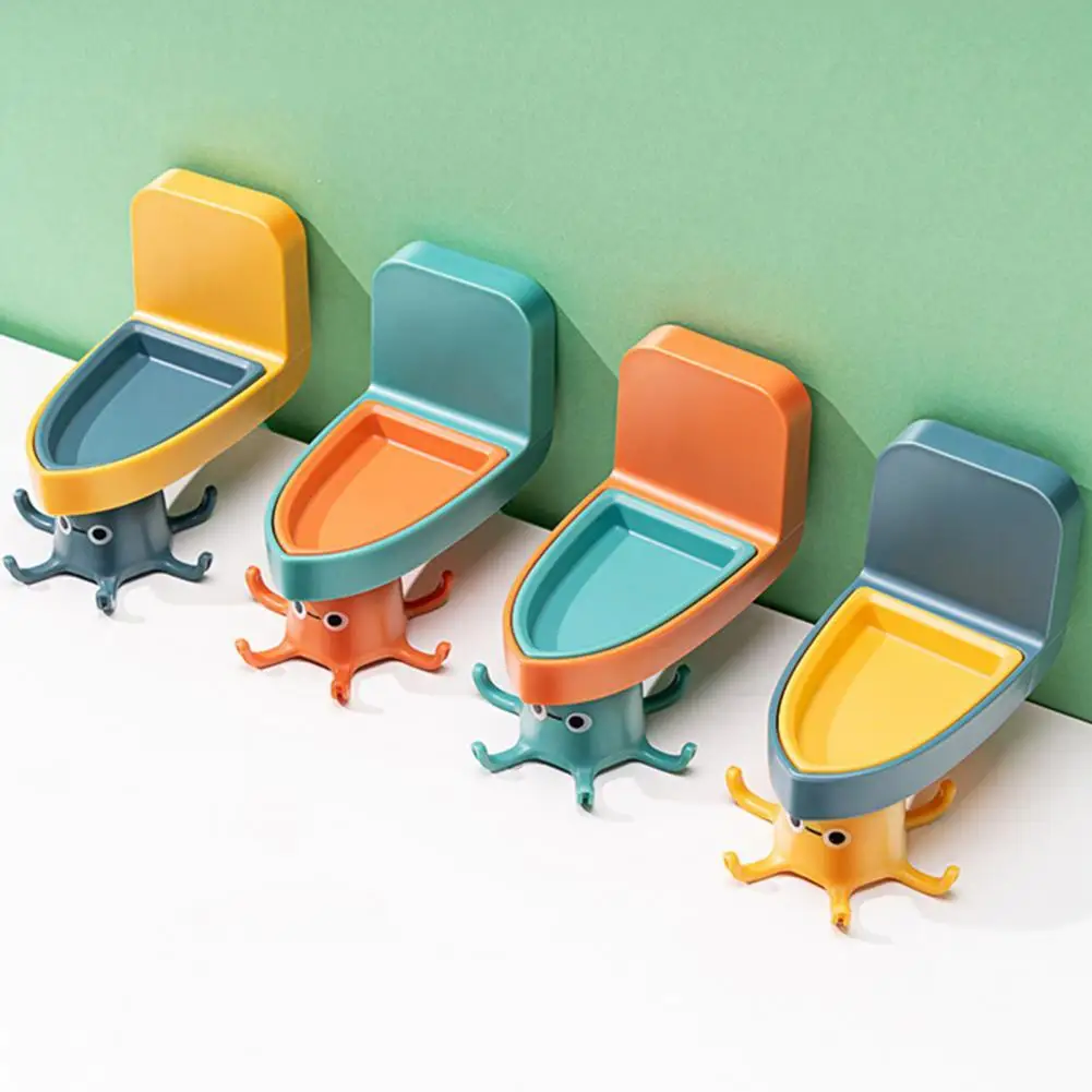 

Convenient Cartoon Self-adhesive Decorative Spoon Hook Wear-resistant Spoon Hanger Cute Kitchen Tool