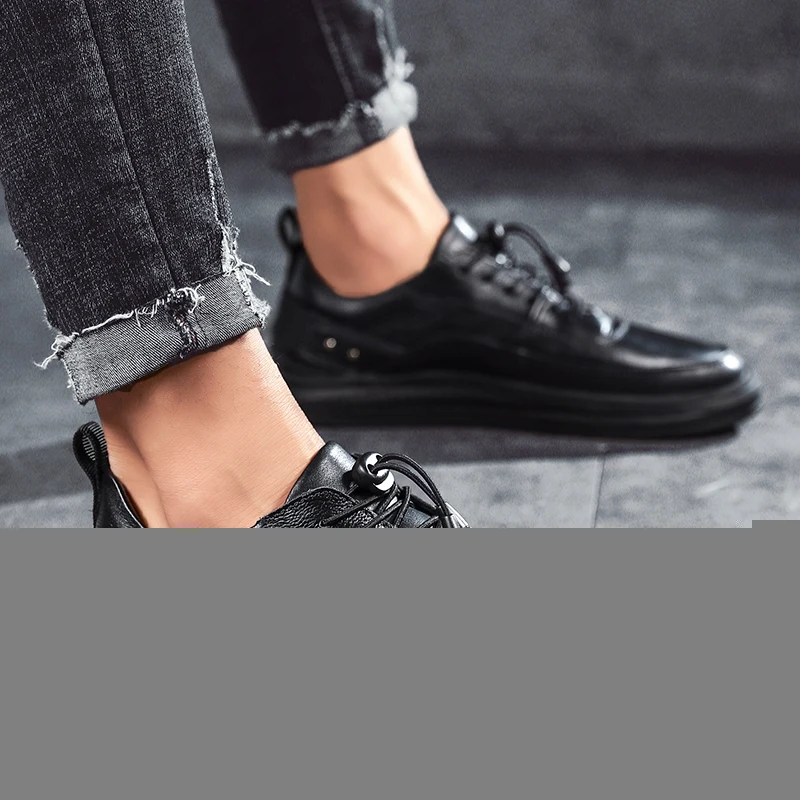 

hotsneakers Casual men Sneaker spring causal men's new sports shoe Men's for leather breathable hombre shoes zapatillas