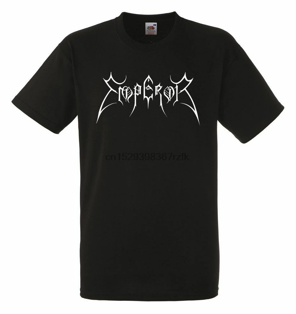 Мужская футболка унисекс Emperor Logo Black Rock новые размеры |
