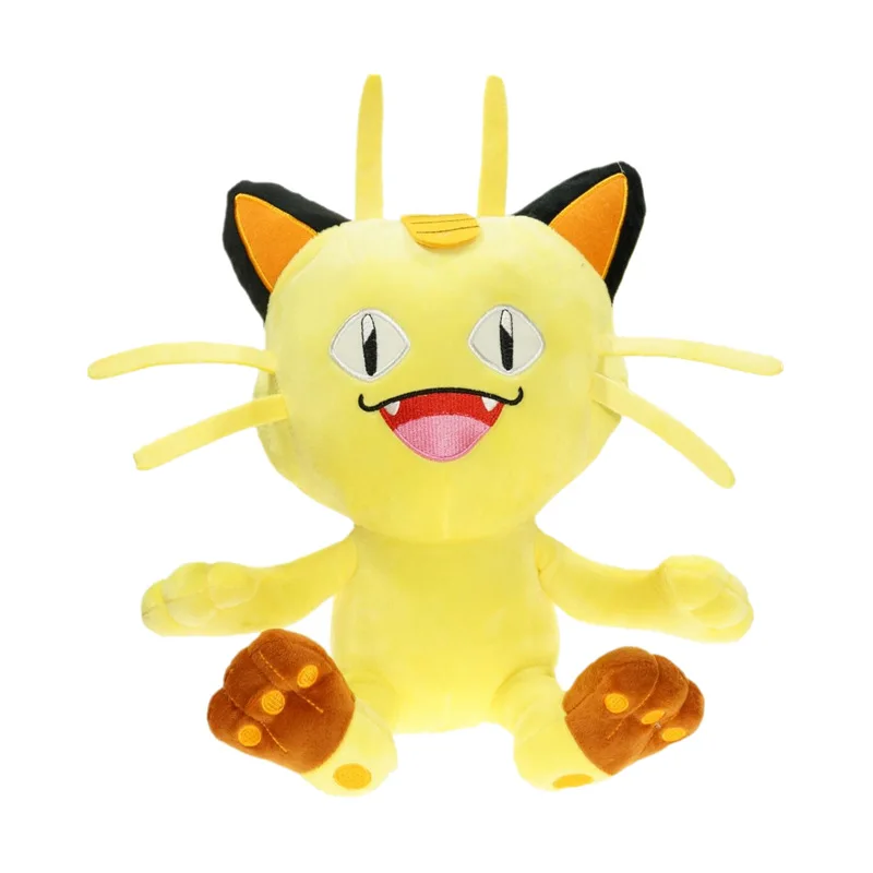 30 см TAKARA TOMY Pokemon Meowth Alola плюшевые игрушки кукла кошка Мягкая Плюшевая Кукла Мягкие