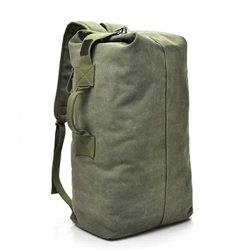 Parcel Post Large Capacity Travel Backpack Men's  Outdoor  Sports Bag Tidal Current Canvas