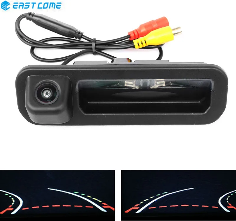 Камера заднего вида с траекторией движения 1080P ручка багажника для Ford Focus 2012 2013
