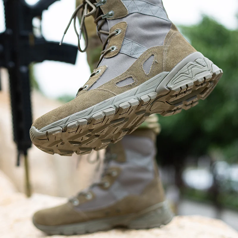 Online Sepatu Mendaki Gunung Luar Ruangan 2021 Sepatu Bot Hiking Pergelangan Kaki Musim Dingin Pria Sepatu Trekking Klasik Ukuran Plus Kualitas Baik